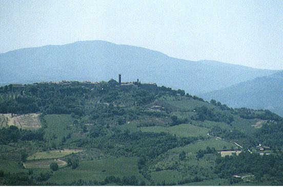 The town of Radicondoli