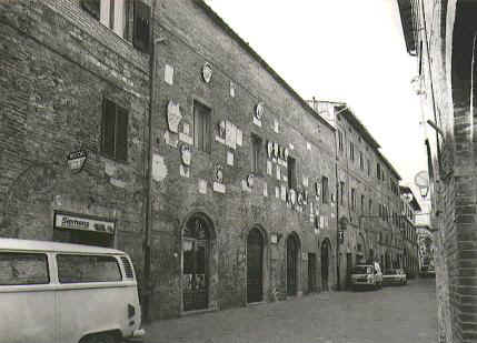 The street called Via Casolani