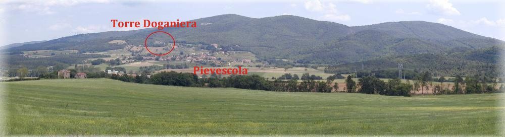 Ansicht von Montagnola aus Mensano