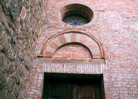 Arch of the main entrance