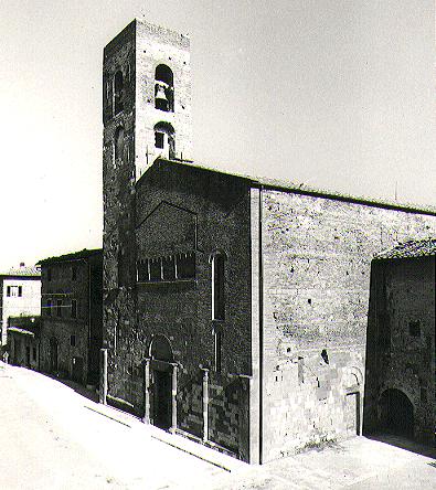 The collegiate Church of Santa Maria