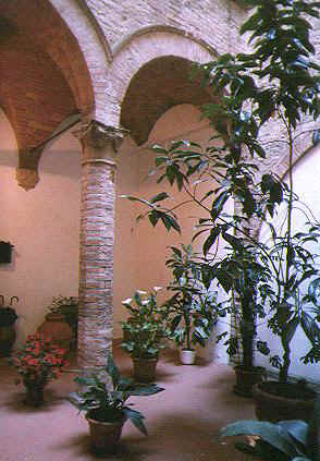 The courtyard