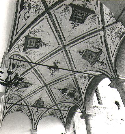 The decoration of the galleries