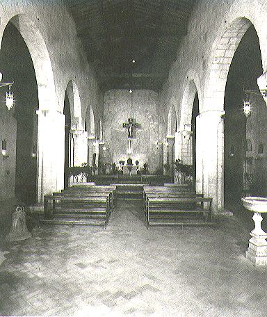 The internal of Church...