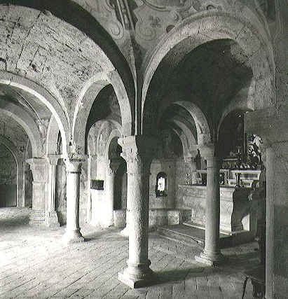 The inside of Church
