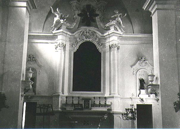 The inside of the chapel