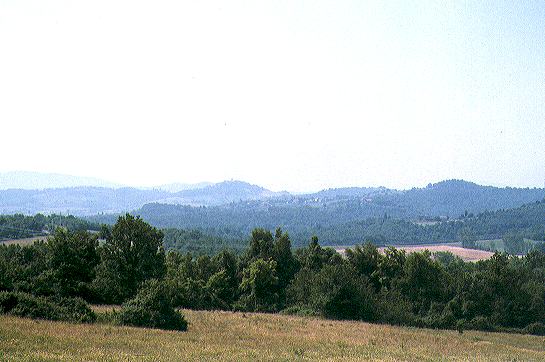 Scorci sulla Val d'Elsa